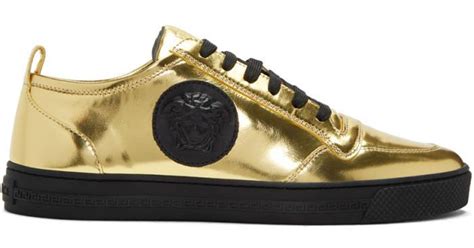 versace medusa trim gold dream sneakers amzon|versace medusa k2ibn.